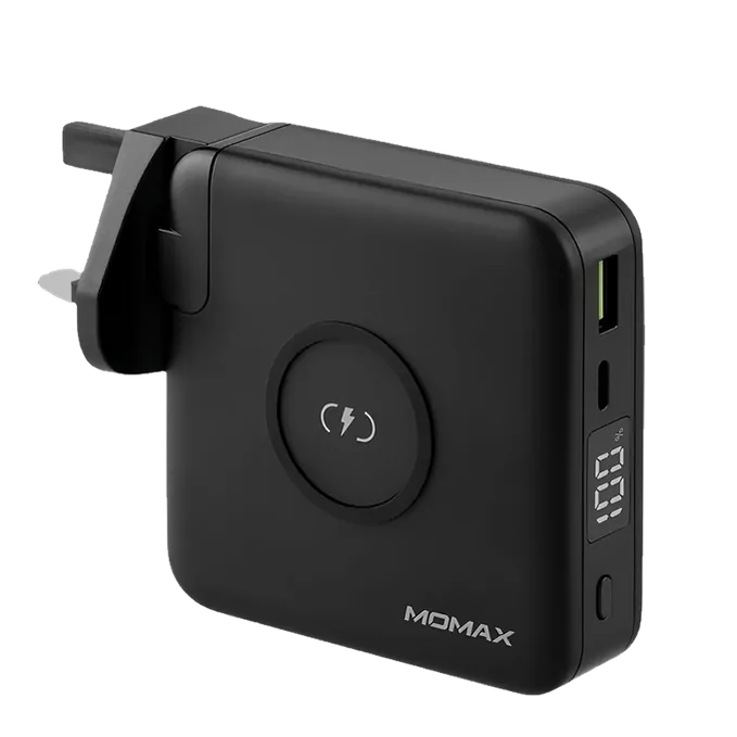 Momax Q.Power Plug Wireless Portable PD Charger with Plugs - Emergency Charger
