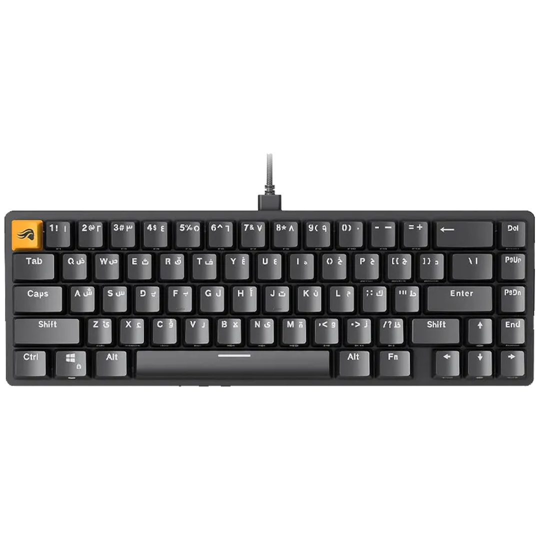 Glorious GMMK 2 Prebuilt 65% Arabic Black