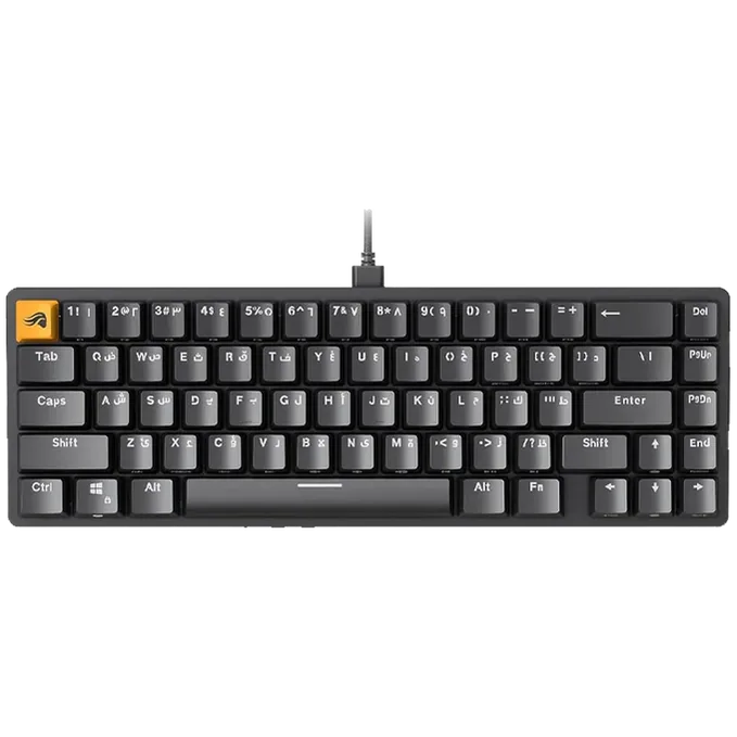 Glorious GMMK 2 Prebuilt 65% Arabic Black