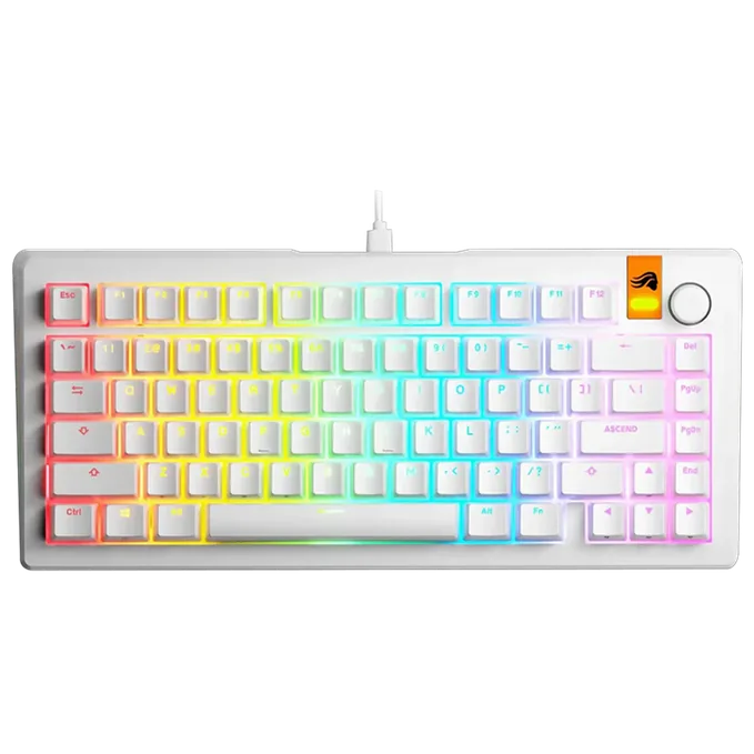 Glorious GMMK 3 Full Size Arabic White