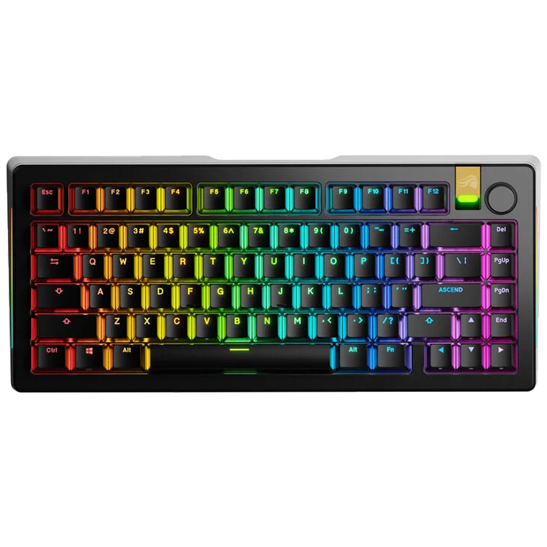 Glorious GMMK 3 HE 75% Prebuilt Wired Black