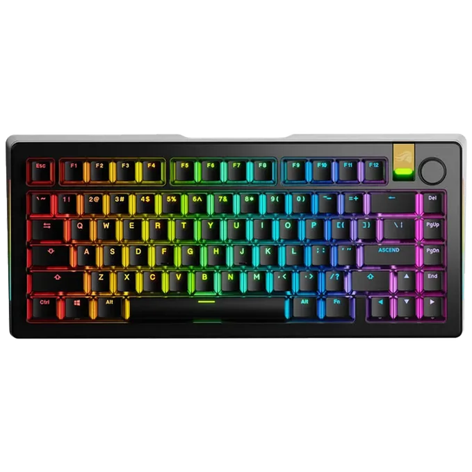 Glorious GMMK 3 HE 75% Prebuilt Wired Black