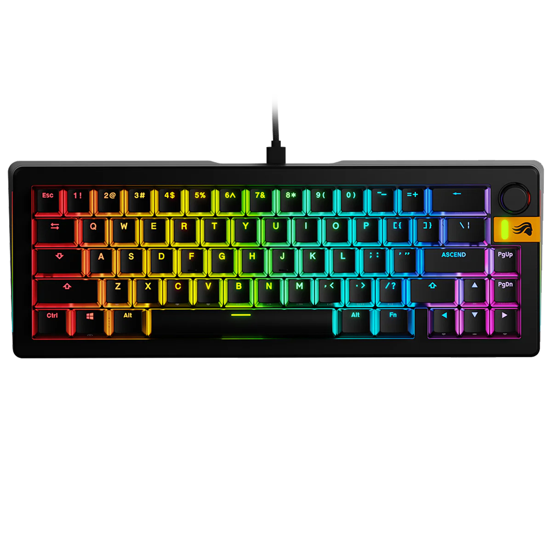 Glorious GMMK 3 HE Prebuilt 65% Wired Black