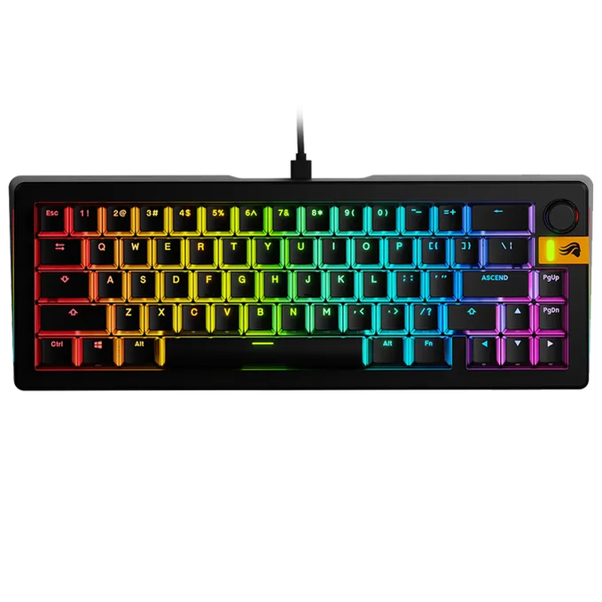 Glorious GMMK 3 HE Prebuilt 65% Wired Black