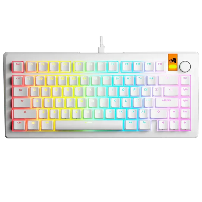 Glorious GMMK 3 HE Prebuilt 65% Wired White