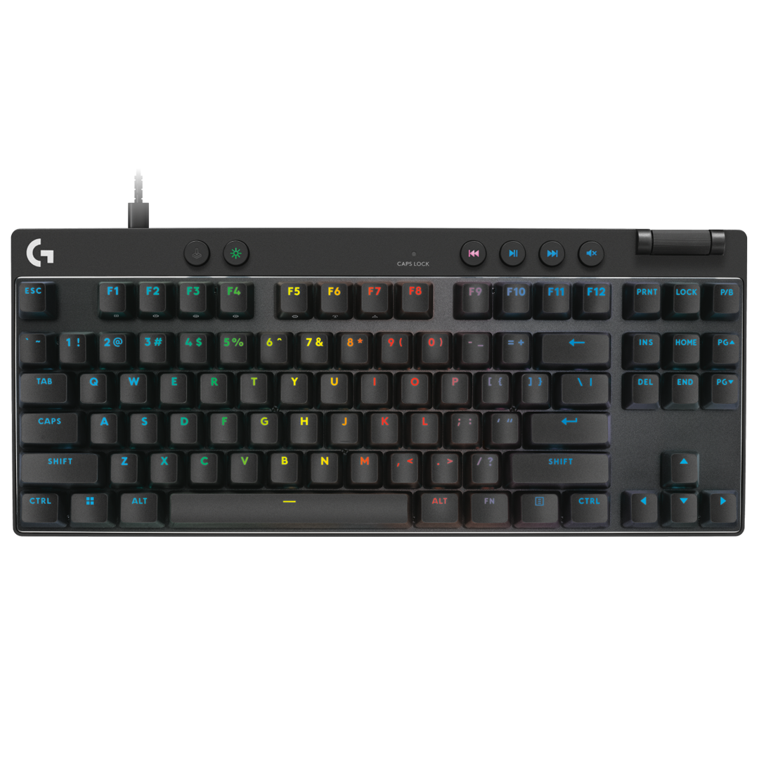 Logitech G PRO X TKL RAPID Black Wired