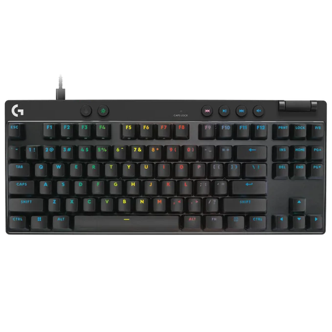 Logitech G PRO X TKL RAPID Black Wired