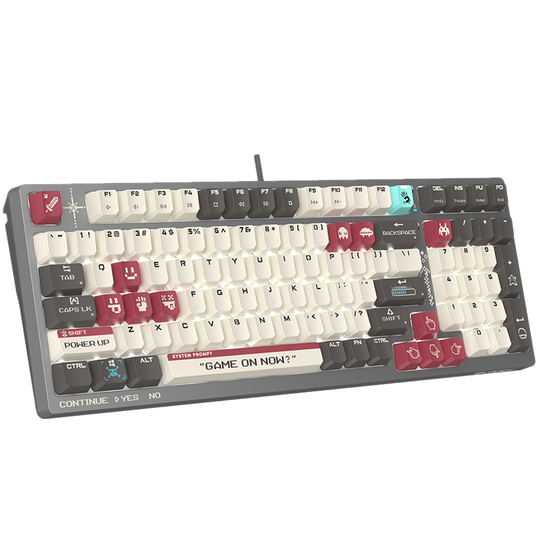 Bloody S98 Pixels Red Wired