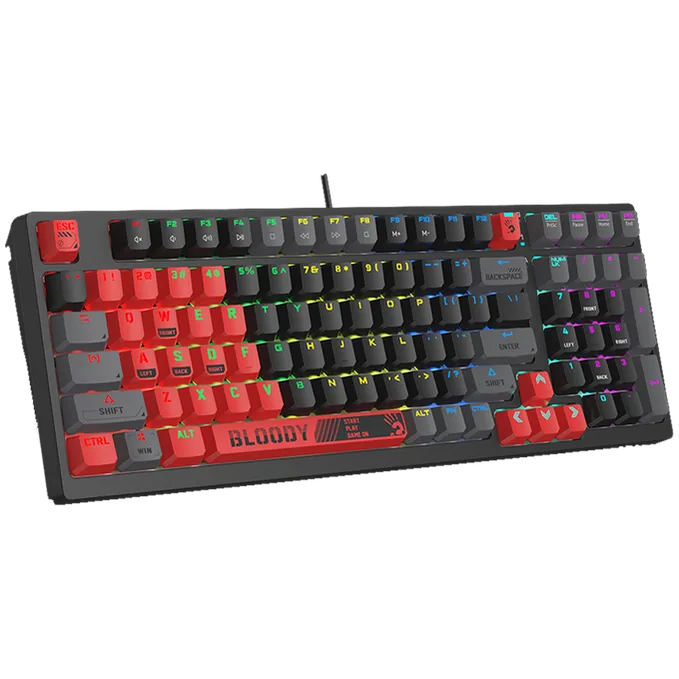 Bloody S98 Bloody Red Wired