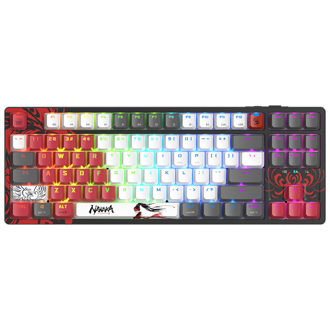 Bloody WS87 Pixels Red Wireless