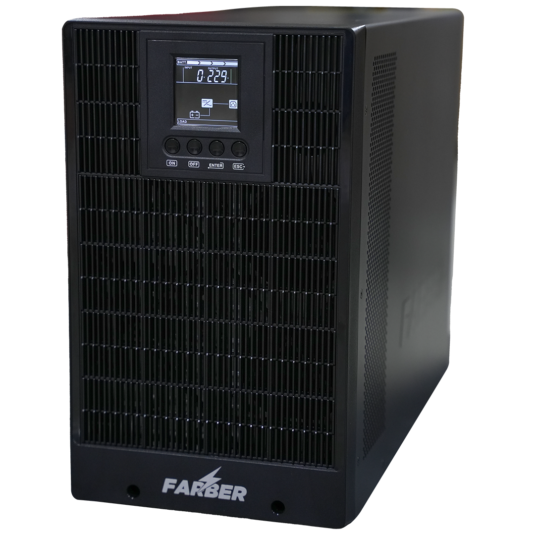 Farber UPS Online 4 Amp with two built-in 9A batteries (110V-300V)
