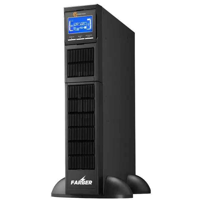 Farber UPS Online Rack Mounted Without Batteries 45 Amp, 110V-300V