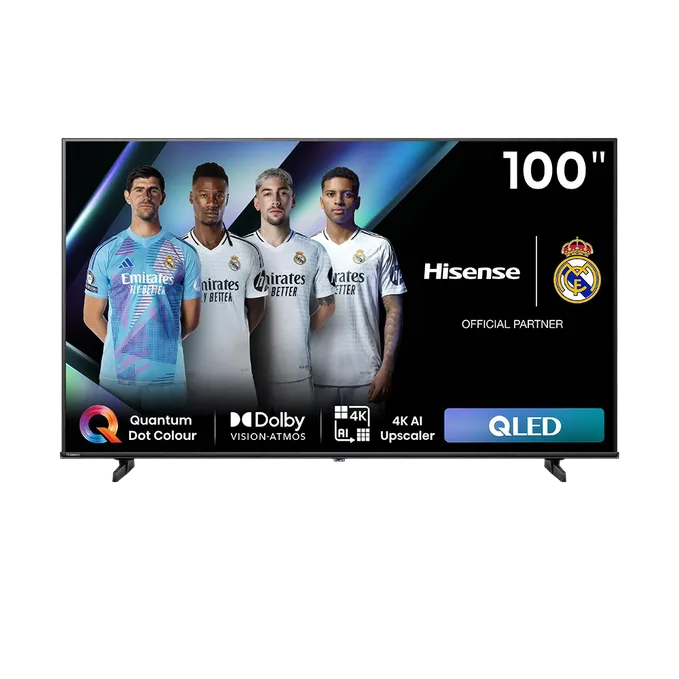 HISENSE VIDDA 120HZ / +QD+DOLBY VISION+DOLBY ATOMS  SMART 4K TV 100-inch